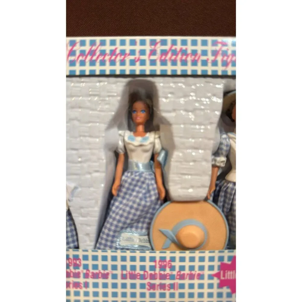 Barbie Little Debbie Collection Edition 3 Figurine Dolls from 1993 1996 1998